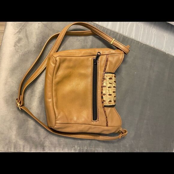 D’Onofrio leather/crocodile skin purse - Picture 4 of 11